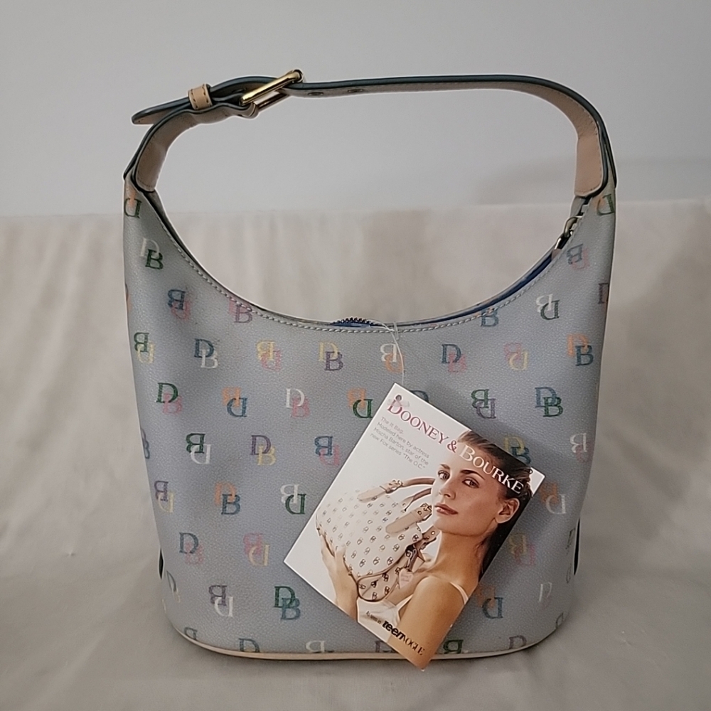 Dooney & Bourke Vintage Rainbow Collection Handbag NWT & Registration card